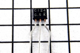 Транзистор DTC 124 G  (TO-92S)