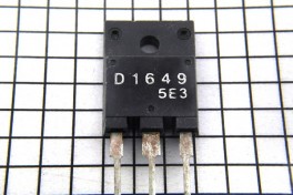 Транзистор 2SD 1649 orig  (TO-3PML)