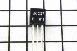 Транзистор BC 337  NPN 45V 0,8A  (TO-92)