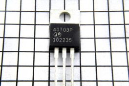 Транзистор 40T 03 N-CHANNEL  28 A 30 V  (TO-220AB)