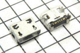 Гнездо USB micro B системный разъём SAMSUNG  S5282