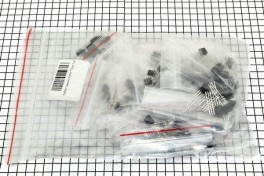 Набор транзисторов 170 шт  (17 наименований по 10 шт)