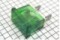 Лампочка  110/220 V пластик прямоугольная (зелёная) (15 мм х 26 мм уст 11х24 мм, крепёж защёлки)