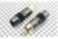 Штекер RCA "тюльпан" металл gold  MONSTER CABLE чёрный