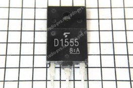 Транзистор 2SD 1555 NPN+D 1500_600V 5A  orig  (TO-3PF)