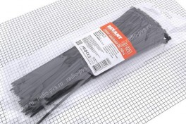 Стяжки пластиковые (nylon 66) 4,0х250 чёрные  (уп 100 шт)