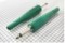 Штекер 6,3 мм (plastic mono)  большая резиновая ручка зелёный