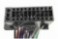 Разъём Kenwood DNX 2009 чёрный, новый (10х30) KN22-00 , белый (35х6,25) 11 pin, 2 ряда