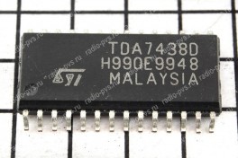 Микросхема TDA 7438D smd