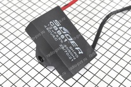 Конденсатор CBB-61  1,2 µf  x 450V  (+-5%/50Hz-60Hz 10x20x35) - МБГЧ(и) (гибкие)