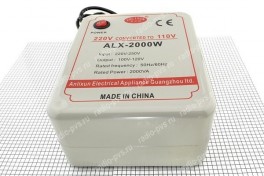 Преобразователь напряжения AC-AC  220V / 110V (2000 Вт)