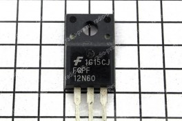 Транзистор 12N 60  (plast)  (TO-220F)