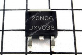 Транзистор 20N 06 (met)  (TO-252)