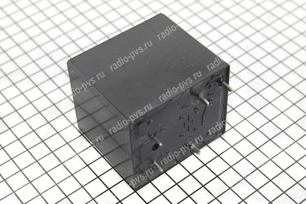 Реле JQX-16F (20A240V DC12V) 32x27x27 мм, 5 pin на плату, 3 pin вверх ...