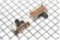 Переключатель SK23DO6G5 микро, движковый, горизонтальный  8 pin 15х6x5,3 мм  H-5 мм  0,3А 50В (2Р3Т)