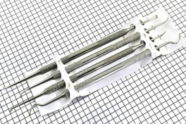 Комплект инструментов для снятия зубных отложений (4 двухсторонних лопатки)