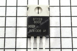 Тиристор BT 139-800 E  (16A, 800V) TRIACs  (TO-220AB)