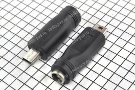 Переходник  шт- mini USB B х гн-2,1х5,5 мм