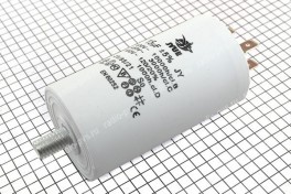 Конденсатор CBB-60  15 µF x 450V (+-5%/50Hz-60Hz 28x55) (клеммы/болт)