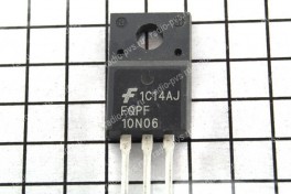 Транзистор 10N 06  (plast)  (TO-220F)