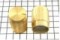 Ручка для переменного резистора на вал 6 мм  D-13x17 мм  металл golden (C13-17)
