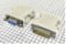 Переходник  шт-DVI-D (24+5) х гн-VGA 15 pin  (пластик)