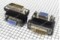 Переходник  шт-DVI-D (24+5) х гн-VGA 15 pin  (пластик), угловой