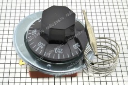 Термореле (термостат с регулировкой 50°- 300° С, 2 pin),  16A220V с ручкой и выключателем
