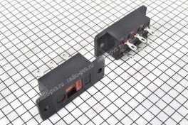 Переключатель движковый  6 pin 110-230 (10А 250В) с пазом (XN-1)