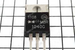 Диод MBR 1040G  (10A, 40V)  (Schottky)