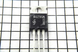 Транзистор BUZ 90 A  N-CHANNEL  600V  4,5A  (TO-220AB)