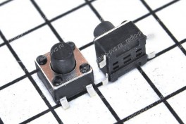Кнопка мини  4,5х4,5   4 pin  горизонтальная  H- 5,0 мм (K-09) SMD