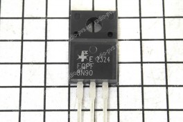 Транзистор 8N 90  (plast)  (TO-220F)