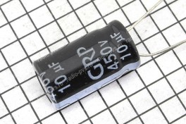 Конденсатор 10,0 х 450 V (10 х 20) 105°