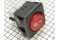 Переключатель RK1-05 с подсветкой  4 pin  2(on-off) (красный) клавиша круглая D-18 мм корпус 30ммх30 мм ,установочный 22ммх25мм