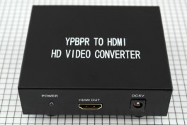 Преобразователь YPBPR в HDMI (гн HDMI х 3 гн RCA + Tosling)
