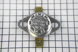 Термореле  KSD301  80° С  10А, 250V (on-of)