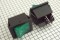 Переключатель IRS-201-1C (KCD2-201N-2) с подсветкой широкий 2(on-off)  (зелёный)