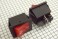 Переключатель IRS-201-1C (KCD2-201N-2) с подсветкой широкий 2(on-off)  (красный)