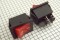Переключатель IRS-201-1C (KCD2-201N-2) с подсветкой широкий 2(on-off)  (красный)