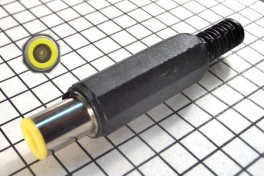 Штекер питания 4,5 х 7 х 9,5 мм  with pin 1,2 мм (NoteBook)