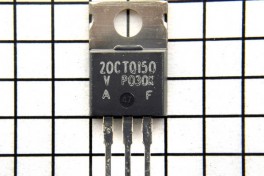 Диод 20 CTQ 150  (20A, 150V)  (TO-220AB)  (Schottky)