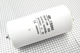 Конденсатор CBB-60  100 µF x 450V (+-5%/50Hz-60Hz) (клеммы/болт)