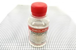 Жидкость для очистки ИЗОПРОПАНОЛ (спирт изопропиловый  99,7°)  100 мл  (SOLINS)