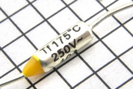Термопредохранитель на Т-175&deg; С  10А, 250V  (уп 10 шт)