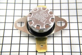 Термореле  KSD301  140&deg; С  16A, 250V (on-of)