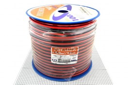 Кабель акустический  2х4,0 мм&sup2;  чёрно-красный  (бухта 100 м)