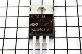 Тиристор BT 138-800 E  (12A, 800V) TRIACs  (TO-220AB)
