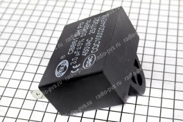 Конденсатор CBB-61  3,0 &micro;F x 450V  ( &plusmn; 5%/50Hz-60Hz 18x28x38) - МБГЧ(и) (клеммы)