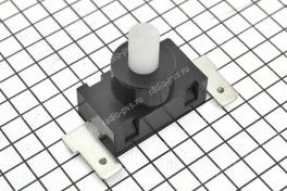 Кнопка PBS-03C  круглая, на замыкание (белая)